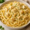 One-Pot Creamy Chicken Alfredo Pasta Recipe